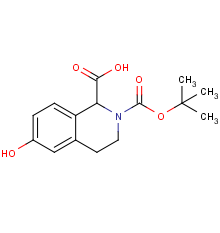 2-(tert-butoxycarbonyl)-6-hydroxy-1,2,3,4-tetrahydroisoquinoline-1-carboxylic acid